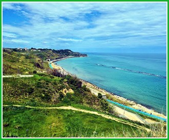 Ortona, panorama mozzafiato della costa dei trabocchi